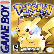 Pikachu at the cover of Pokémon Yellow: Special Pikachu Edition