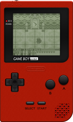 Game Boy Pocket Roja