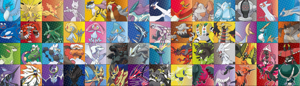 legendary water pokemon list