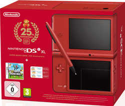 Nintendo DSi XL - Red (Super Mario Bros. 25th Anniversary Edition) by  Nintendo