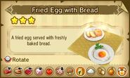 Fried Egg with Bread