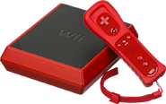 A 2012 red Wii Mini