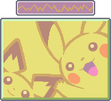 The Pokémon storage system wallpaper featuring Pichu and Pikachu