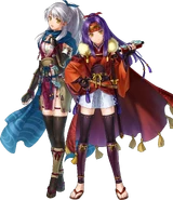 Micaiah and Sanaki.