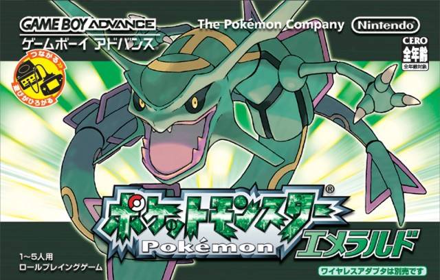 Pokémon Emerald Version (Usado) - Game Boy Advance - Shock Games