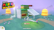 Super Mario 3D World title screen 4