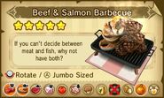 Beef & Salmon Barbecue (Jumbo)