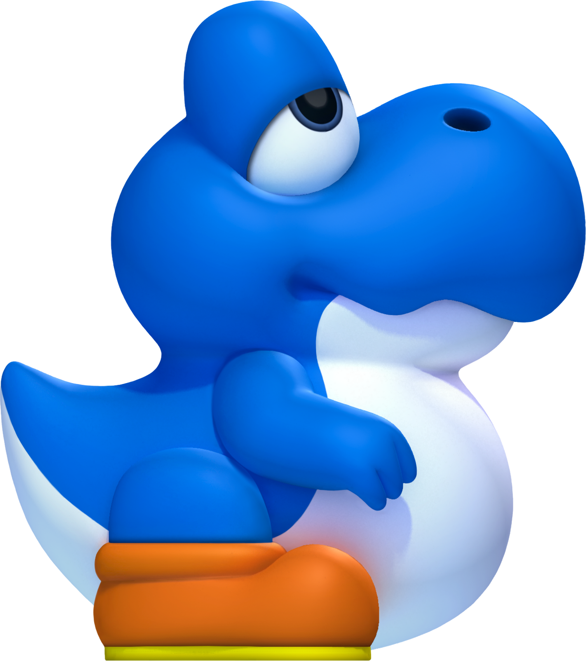 Baby blue yoshi plush discount