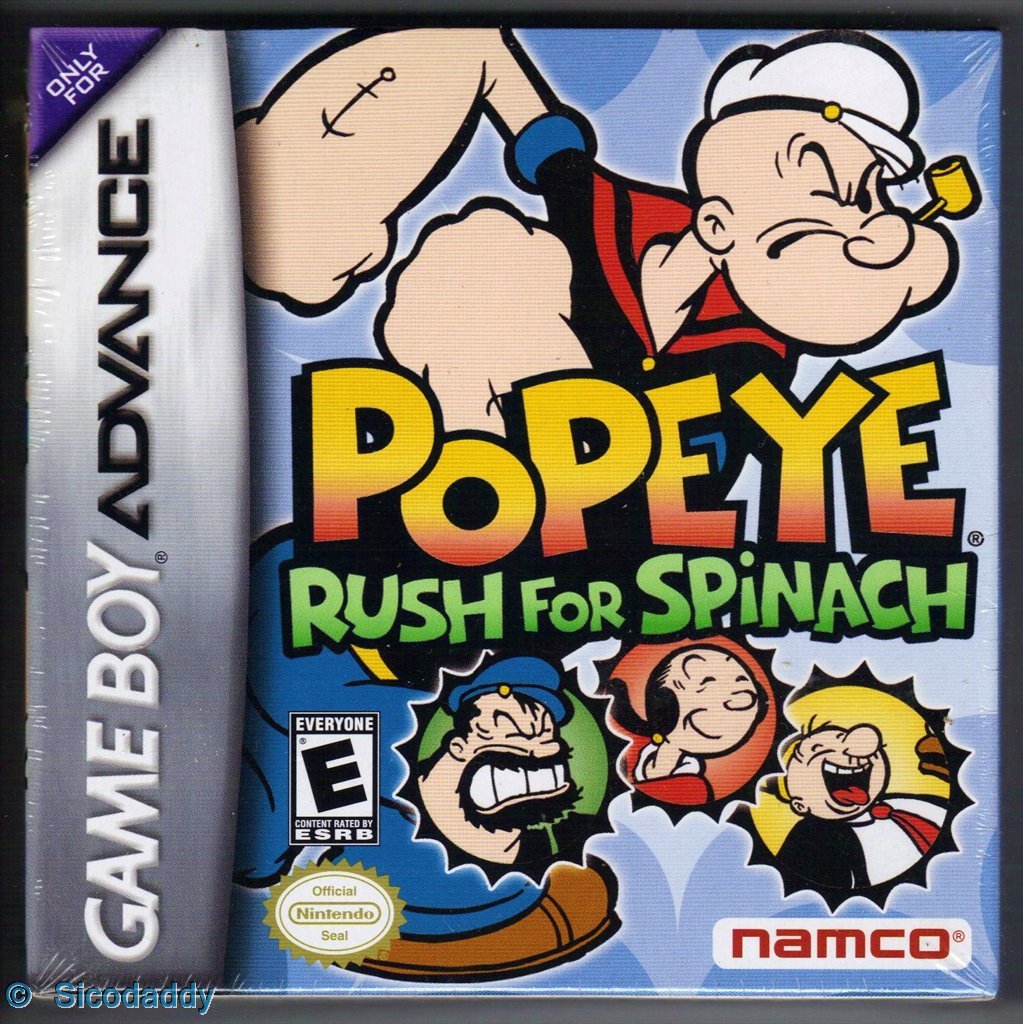 Popeye: Rush for Spinach | Nintendo | Fandom