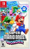 Super Mario Bros Wonder box art NA E rating