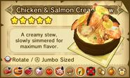 Chicken & Salmon Cream Stew (Jumbo)