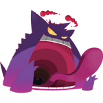 Pokemon Online - PxG - Shiny Gengar by Solrack Part 2. 