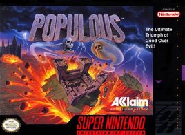 Populous (SNES) (NA)