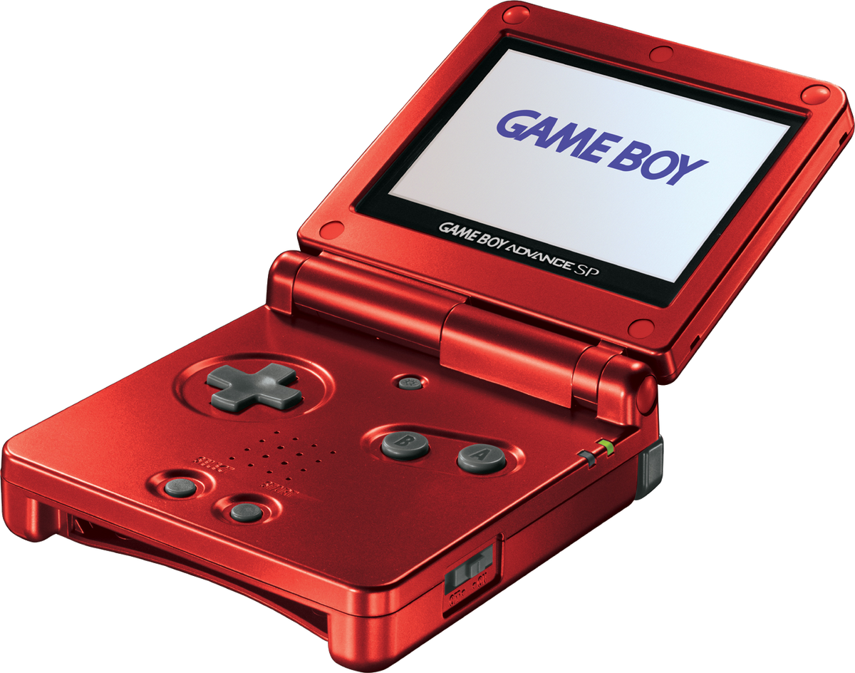 Game Boy Advance SP Classic NES Edition on Make a GIF