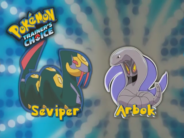 pokemon seviper evolution chart