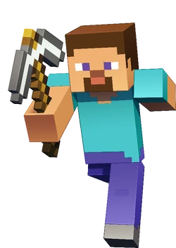 minecraft steve png image