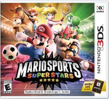 Caratula americana de Mario Sports Superstars