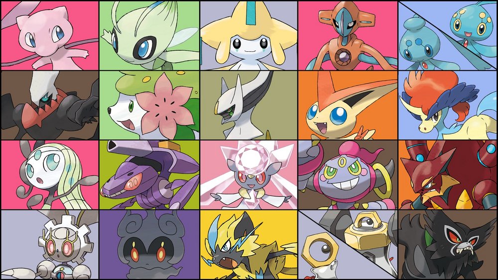 Since Gen 6 more and more Mythical Pokémon have been available outside of  events, here is a complete guide to where to get them : r/pokemon