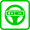 Icono de Wii Wheel verde.png