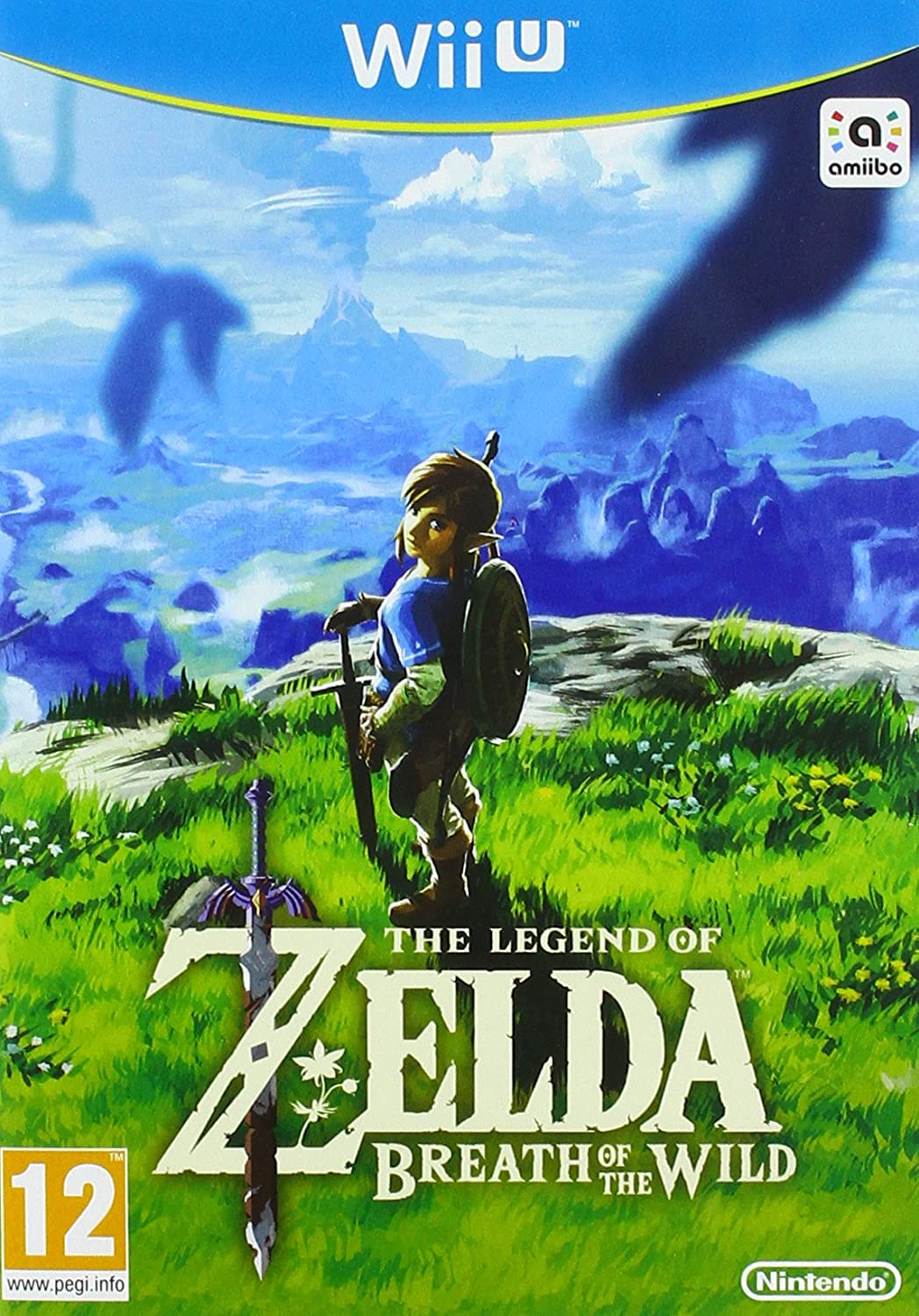 Legend of Zelda Breath of the Wild Wii U ( Region : Japan) game soft