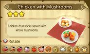 Chicken with Mushrooms