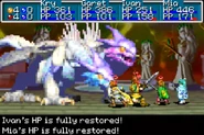 The Final Boss fight against the Fusion Dragon.