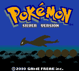 Pokemon Silver title screen