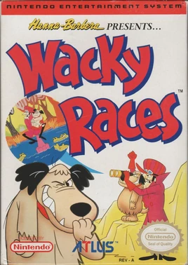 Wacky Races Box Art NA