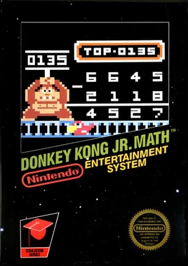 Donkey Kong Jr. Math box