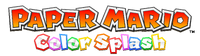 Paper Mario Color Splash logo