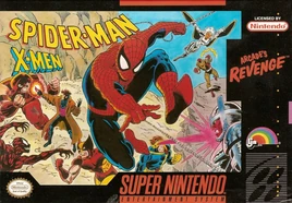 Spider-Man and the X-Men in Arcades Revenge Box Art NA