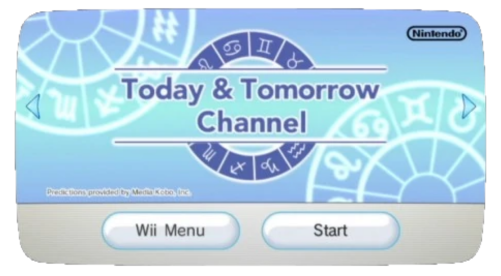 Today and Channel | Nintendo |