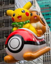 Macys 2023 Pikachu Eevee