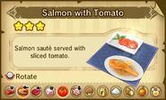 Salmon with Tomato