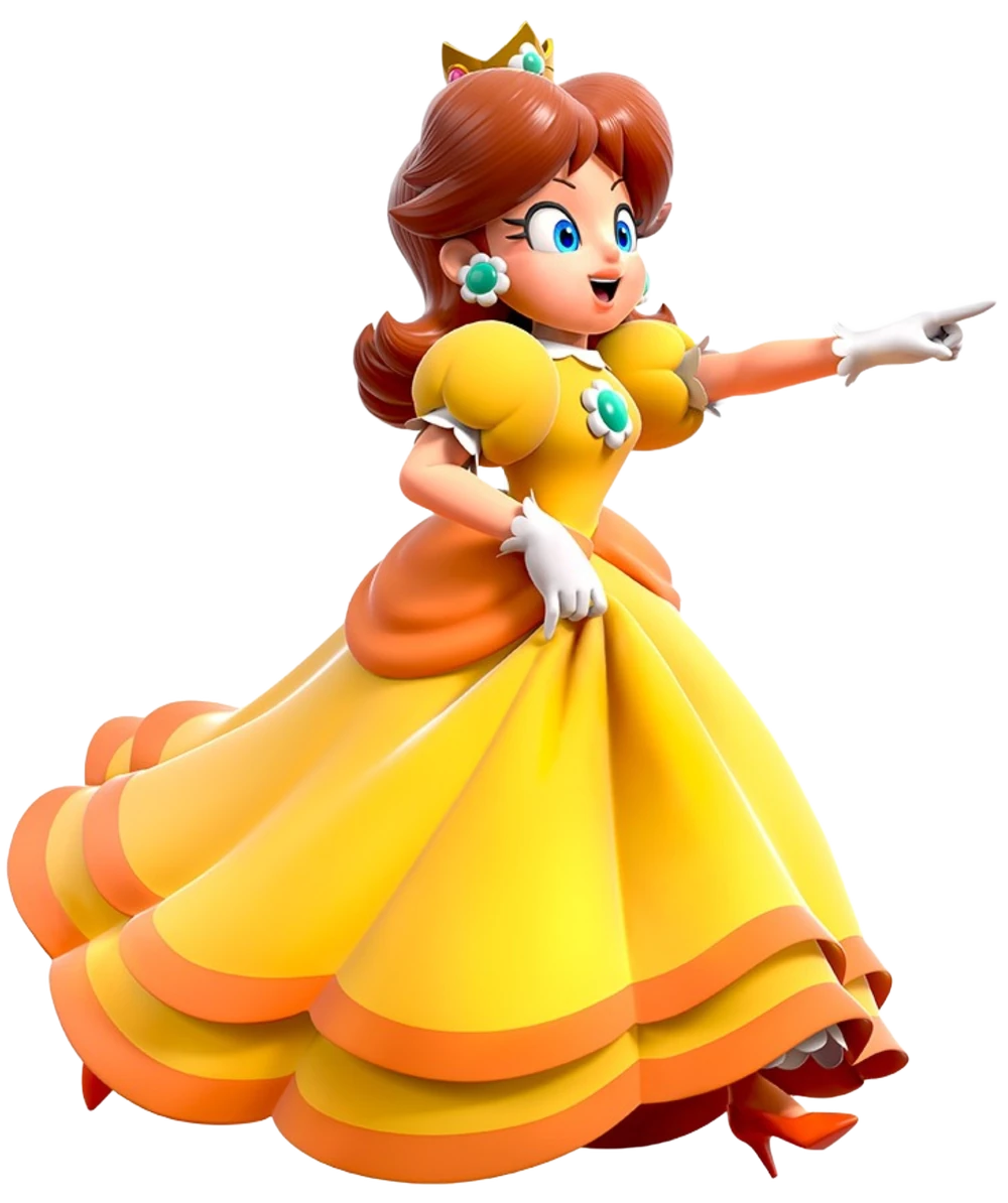 🌼 All of Daisy's special shot animations for every sport in Mario