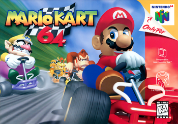 Mario Kart 64 box art NSO