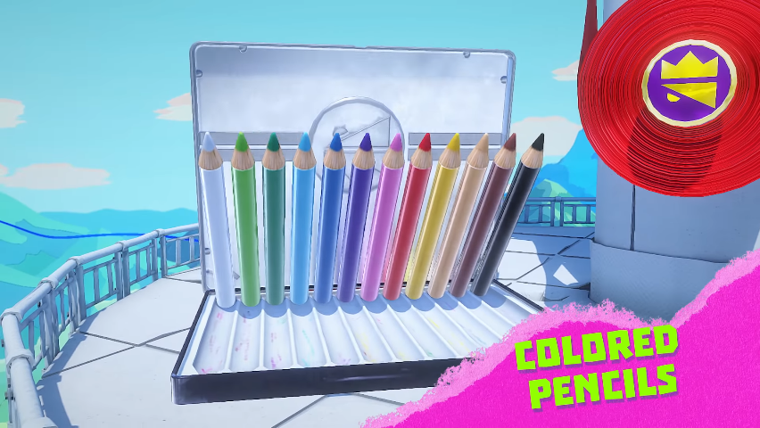 Colored Pencils - Super Mario Wiki, the Mario encyclopedia