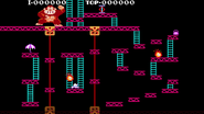 The 75m stage from Donkey Kong.