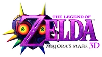 The Legend of Zelda Majora's Mask 3D Logo