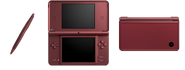 Burgundy Nintendo DSi XLs