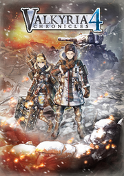 Valkyria Chronicles 4 promotional flyer