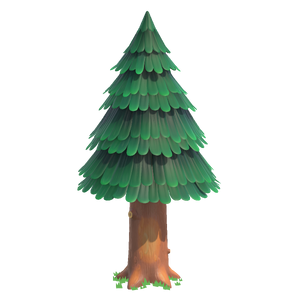 Animal Crossing New Horizons - Cedar tree