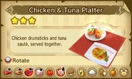 Chicken & Tuna Platter