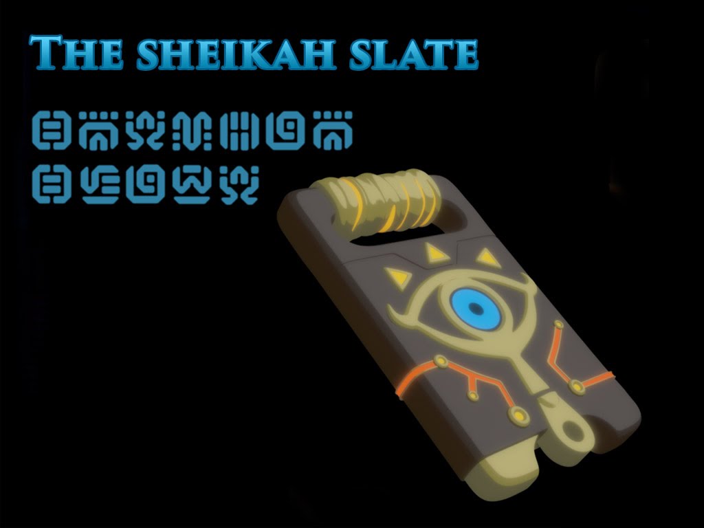 Follow the Sheikah Slate - The Legend of Zelda: Breath of the Wild