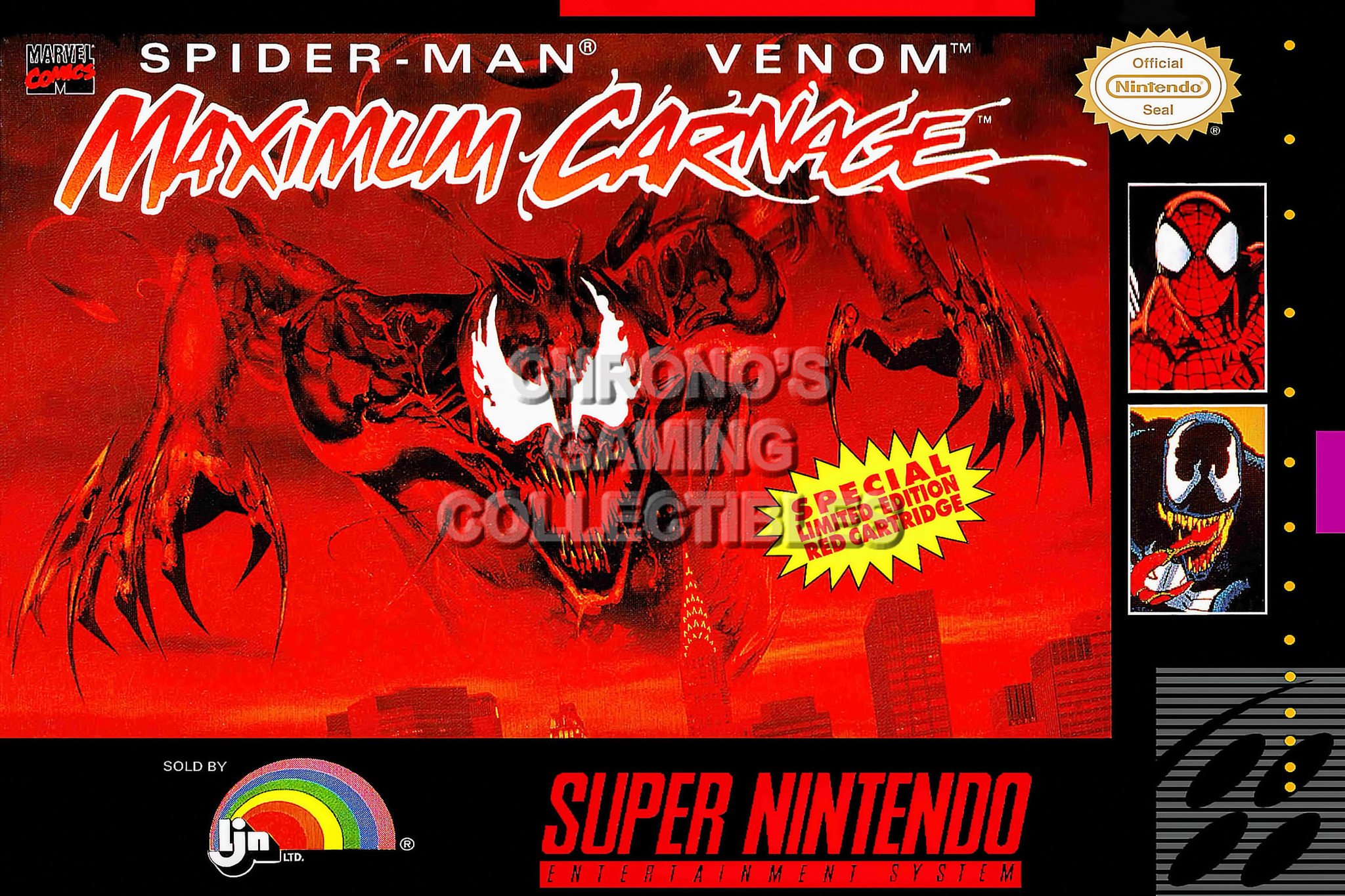 Spiderman and venom maximum hotsell carnage