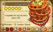 Vegetable Quiche (Jumbo)