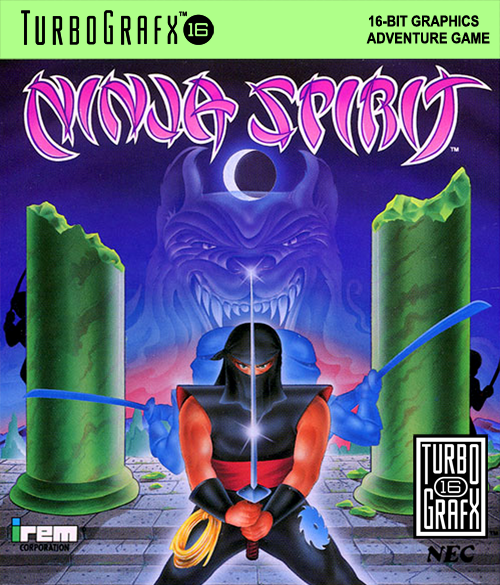 〇Gb右95〇60 HE SYSTEM vol.4 最後の忍道 NINJA SPIRIT HuCARD