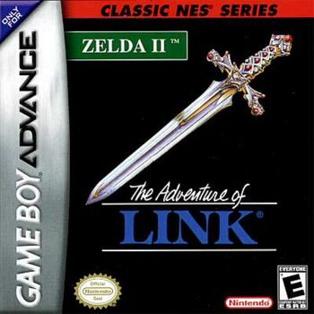 Classic NES Zelda II The Adventure of Link (NA)