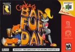 Conker's Bad Fur Day N64 Box Art NA