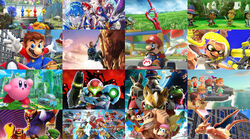 Nintendo franchises banner